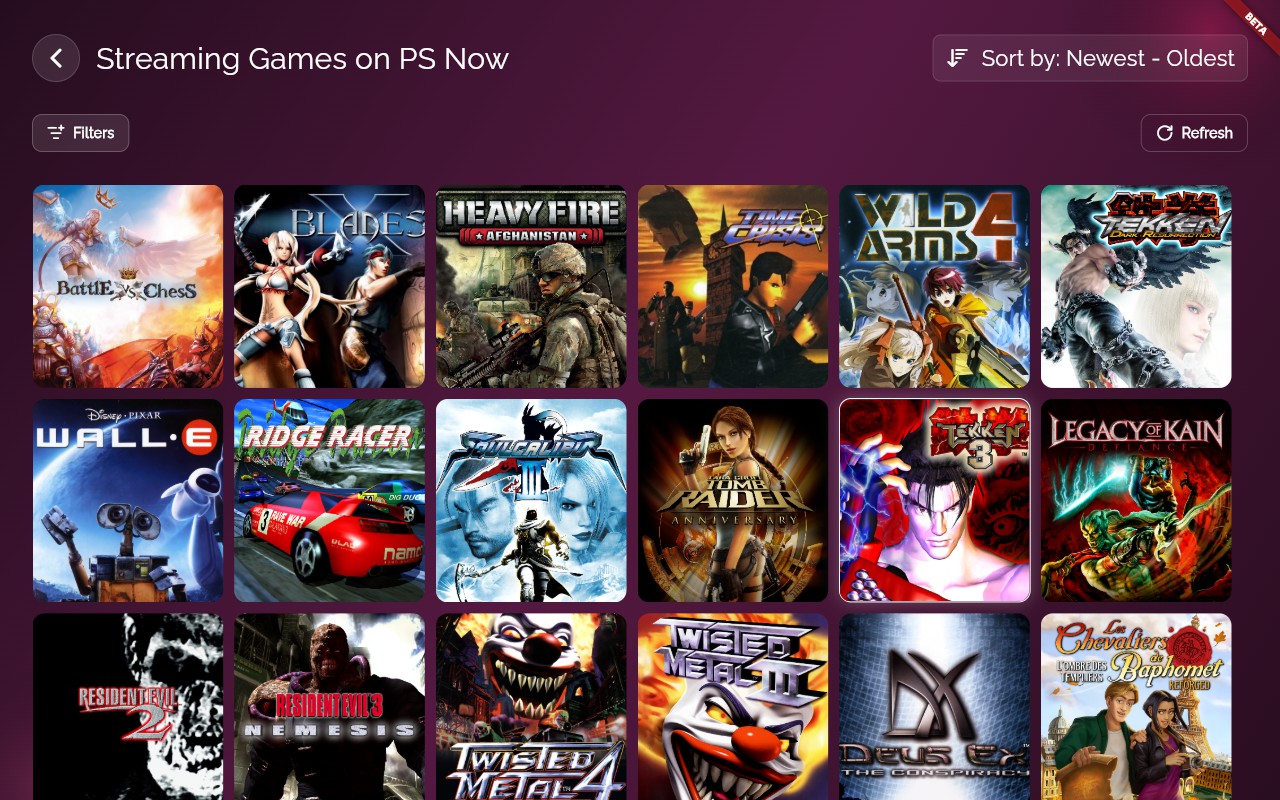 Streaming Library